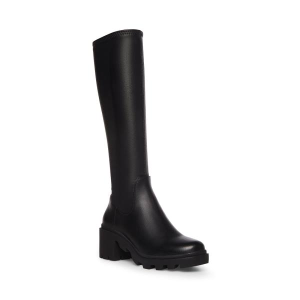 Steve Madden Aberdeen Women's Boots Black | SM-198SW