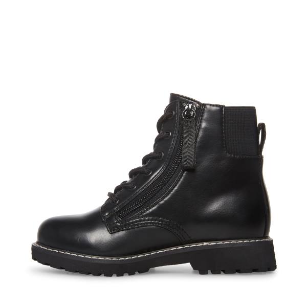 Steve Madden Abettyy Kids' Booties Black | SM-157NS