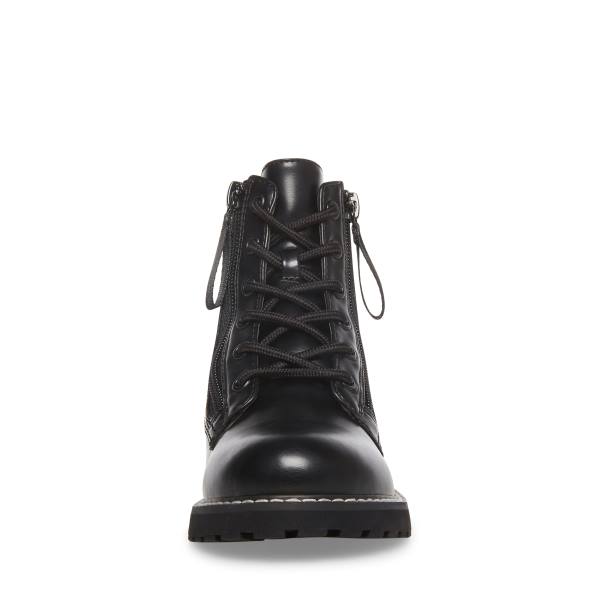 Steve Madden Abettyy Kids' Booties Black | SM-157NS