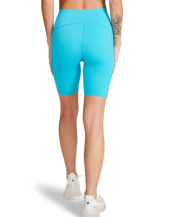 Steve Madden Active Bike Short Turquoise Women's Bottoms Turquoise | SM-763YU