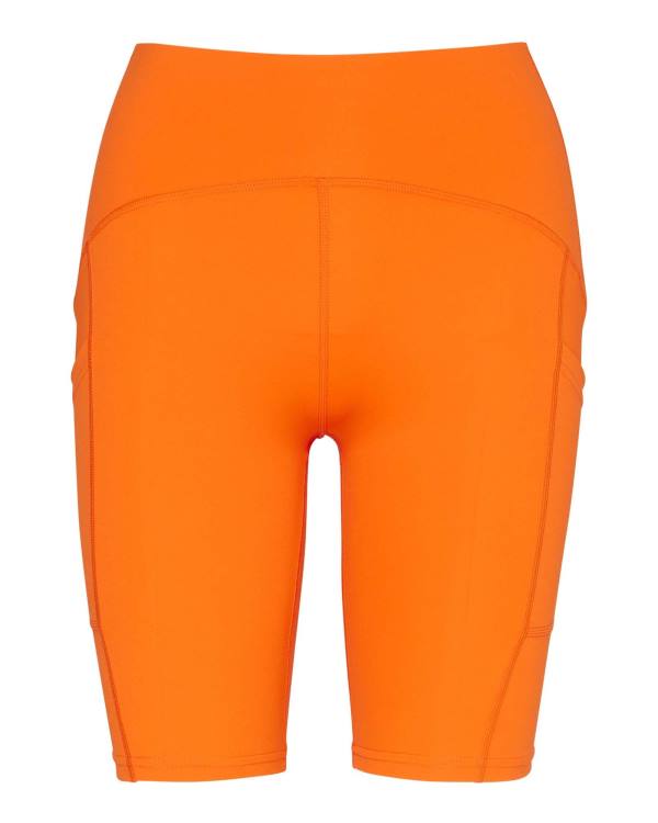 Steve Madden Active Bike Short Women's Bottoms Orange | SM-068XW