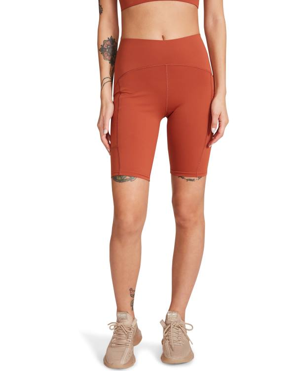 Steve Madden Active Bike Short Women's Bottoms Brown | SM-078KA