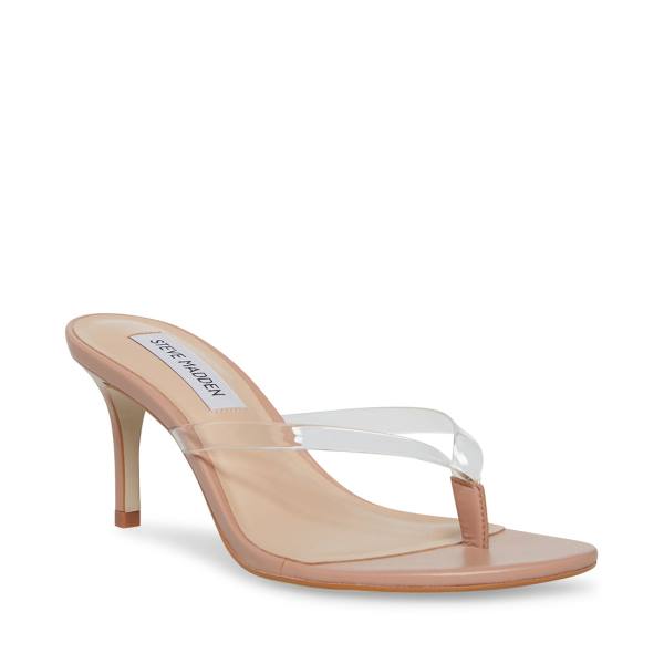 Steve Madden Addyson Women's Heels Clear | SM-081EA