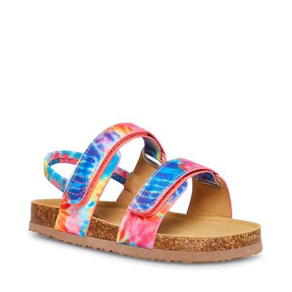 Steve Madden Adouble Bright Kids' Sandals Light Multicolor | SM-147ZA