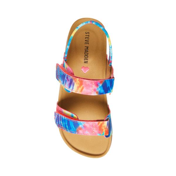 Steve Madden Adouble Bright Kids' Sandals Light Multicolor | SM-147ZA