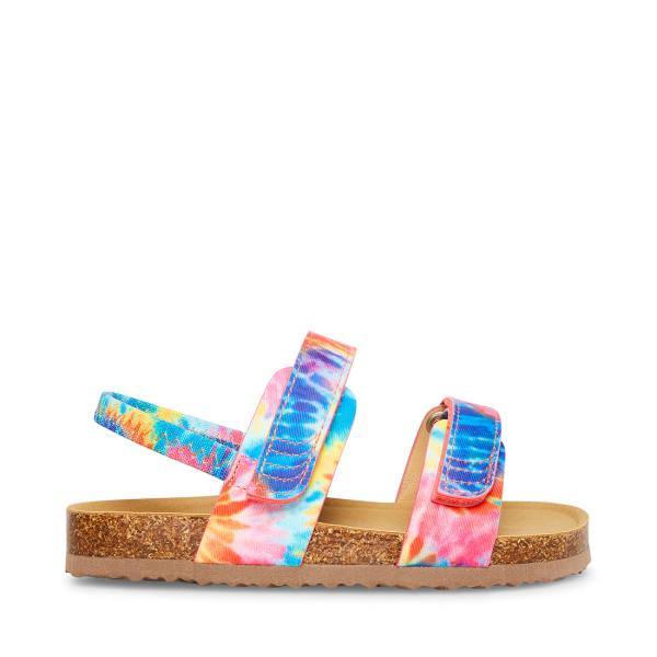 Steve Madden Adouble Bright Kids\' Sandals Light Multicolor | SM-147ZA