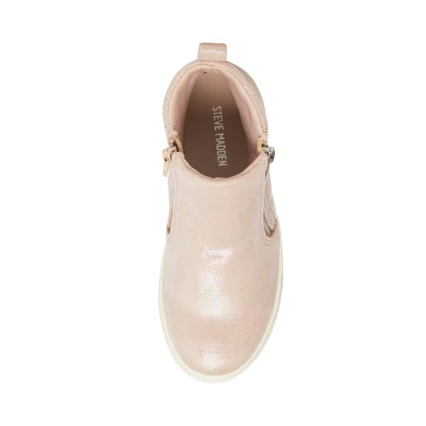 Steve Madden Areggie Blush Kids' Sneakers Pink | SM-869IU