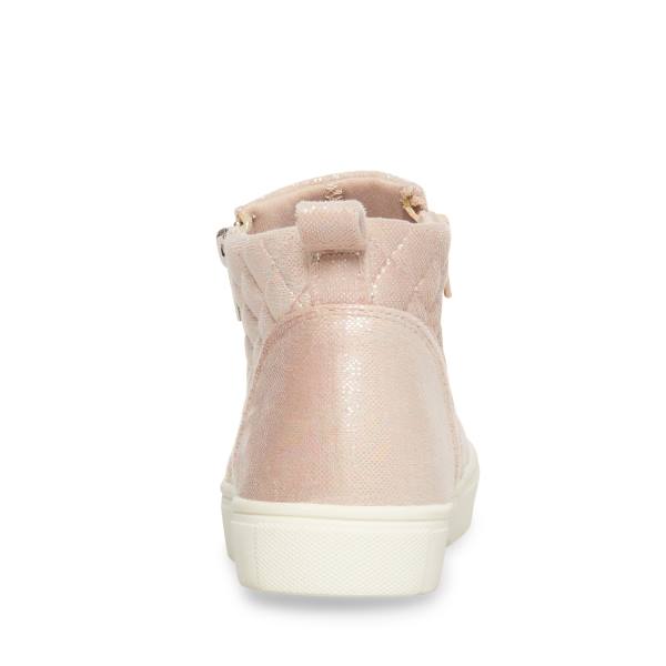 Steve Madden Areggie Blush Kids' Sneakers Pink | SM-869IU