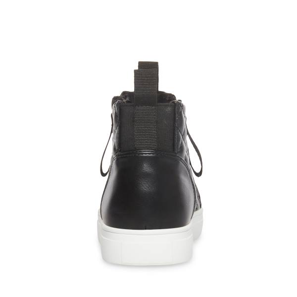 Steve Madden Areggie Kids' Sneakers Black | SM-089WB