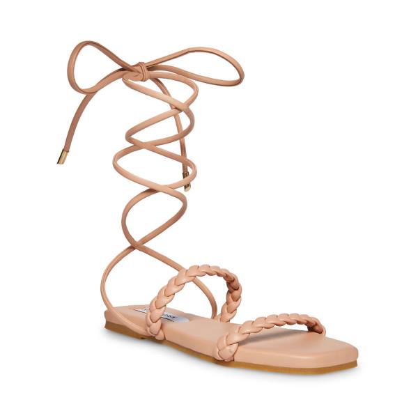 Steve Madden Bailey Blush Women's Sandals Pink | SM-410GO