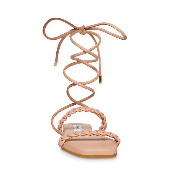 Steve Madden Bailey Blush Women's Sandals Pink | SM-410GO