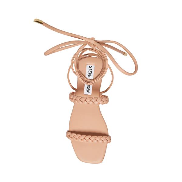 Steve Madden Bailey Blush Women's Sandals Pink | SM-410GO