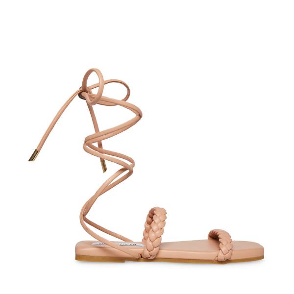 Steve Madden Bailey Blush Women\'s Sandals Pink | SM-410GO