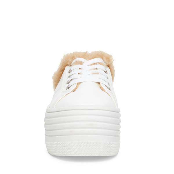 Steve Madden Ballad Women's Sneakers White | SM-240FK