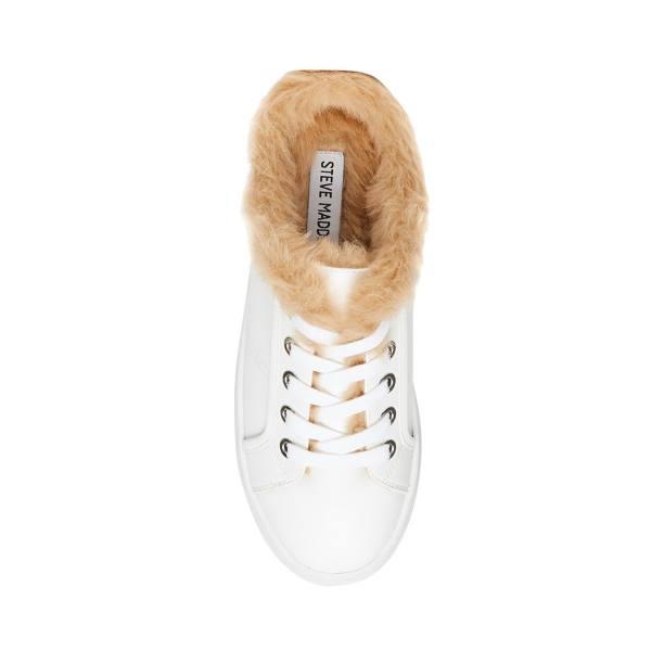 Steve Madden Ballad Women's Sneakers White | SM-240FK