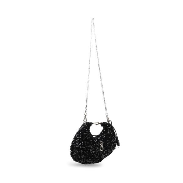 Steve Madden Bbrenda Sequins Women's Crossbody Bags Black | SM-164SV