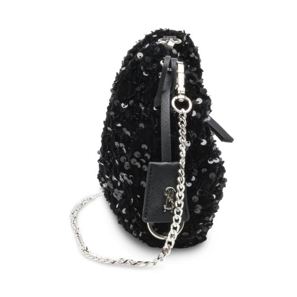 Steve Madden Bbrenda Sequins Women's Crossbody Bags Black | SM-164SV