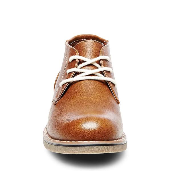 Steve Madden Bchuka Cognac Kids' Booties Brown | SM-649BO