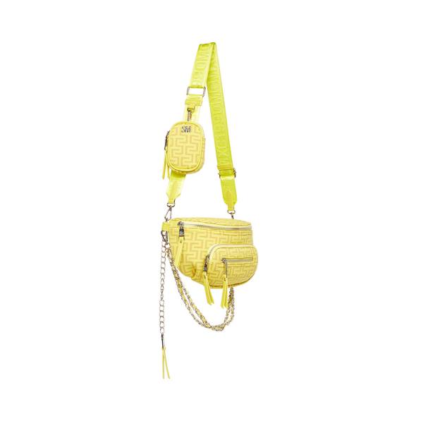 Steve Madden Bdiani Women's Crossbody Bags Yellow Multicolor | SM-594GI