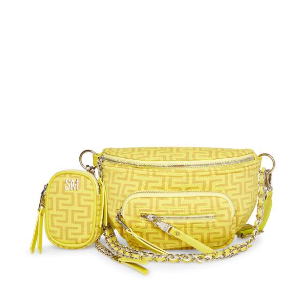 Steve Madden Bdiani Women's Crossbody Bags Yellow Multicolor | SM-594GI