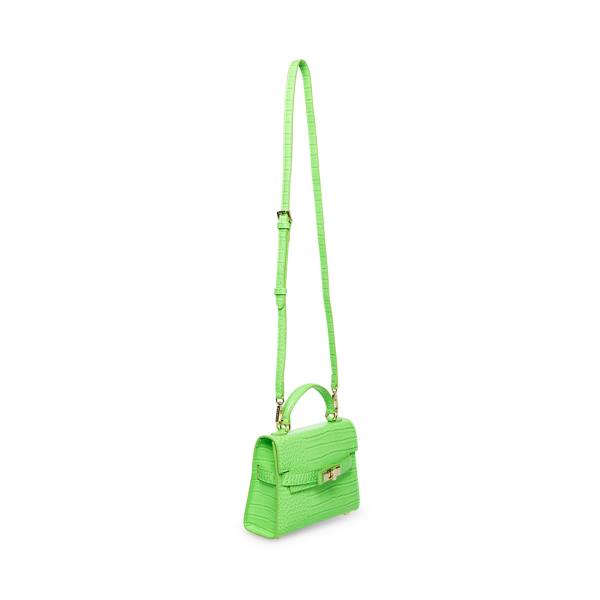 Steve Madden Bdignify Crocodile Women's Crossbody Bags Light Green | SM-187IV