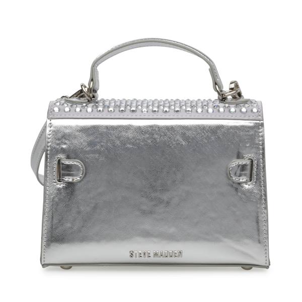 Steve Madden Bdignity Women's Crossbody Bags Silver | SM-309WV