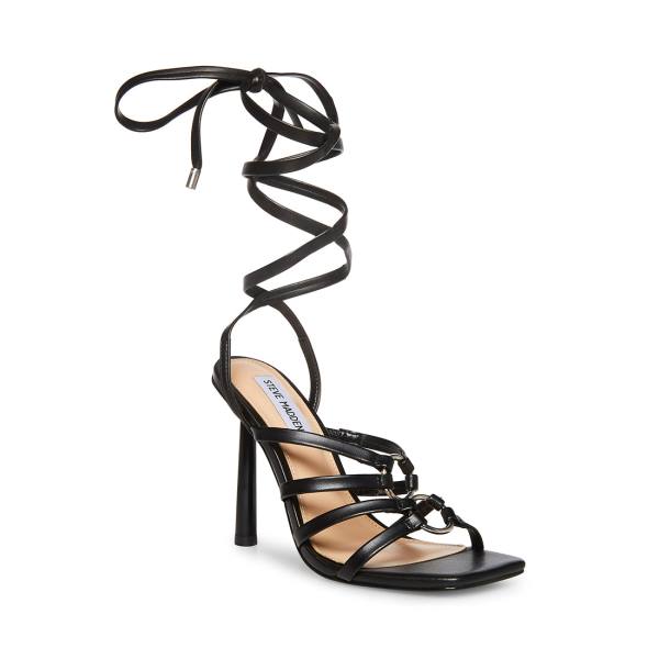 Steve Madden Bella Women's Heels Black | SM-546TC