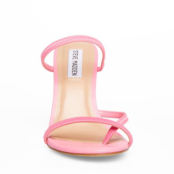 Steve Madden Bellezza Women's Heels Pink | SM-793TN