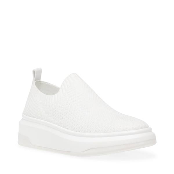 Steve Madden Ben Women's Sneakers White | SM-362WC