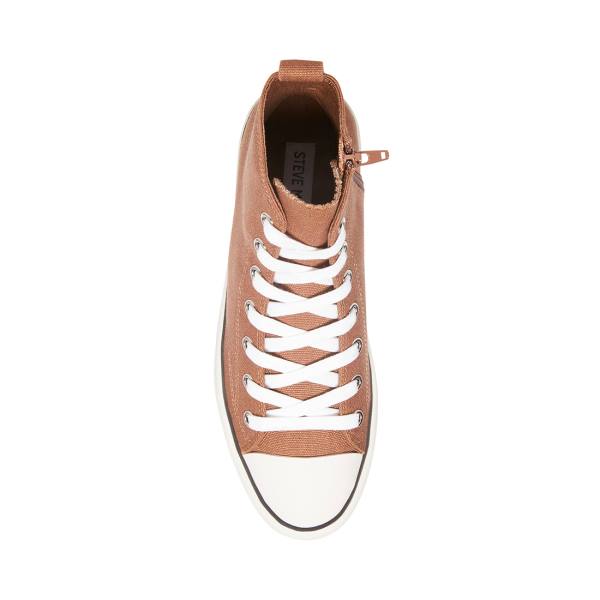 Steve Madden Berkley Mocha Women's Sneakers Beige | SM-734IB