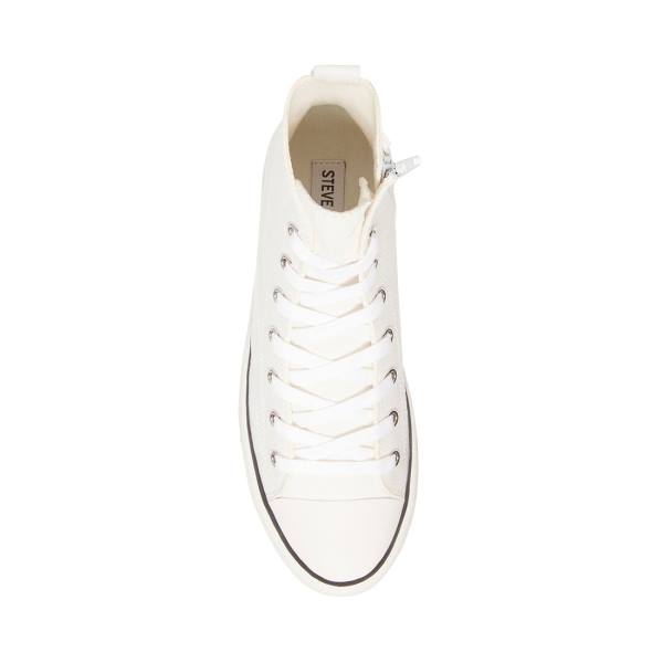 Steve Madden Berkley Women's Sneakers White | SM-529WT