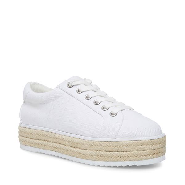 Steve Madden Billie Women's Sneakers White | SM-345FL