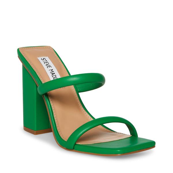 Steve Madden Blake Women's Heels Green | SM-038BY