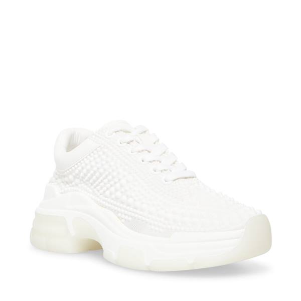 Steve Madden Blitz Women's Sneakers White | SM-354XJ