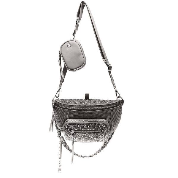 Steve Madden Bmaxima Charcoal Women\'s Crossbody Bags Grey | SM-786QJ