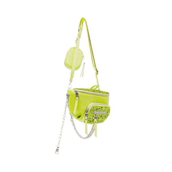 Steve Madden Bmaxima Lime Women's Shoulder Bags Light Green | SM-097AJ