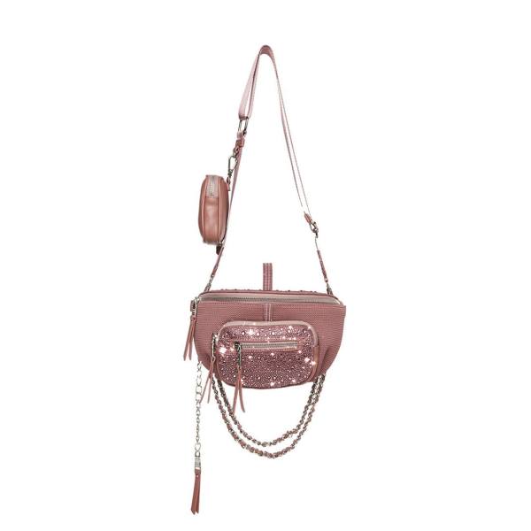 Steve Madden Bmaxima Women\'s Crossbody Bags Rose | SM-615RF