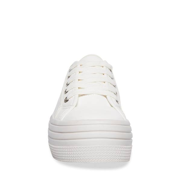 Steve Madden Bobbi30 Women's Sneakers White Green | SM-764DW