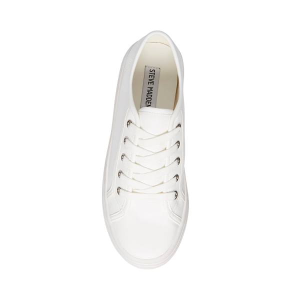 Steve Madden Bobbi30 Women's Sneakers White Green | SM-764DW