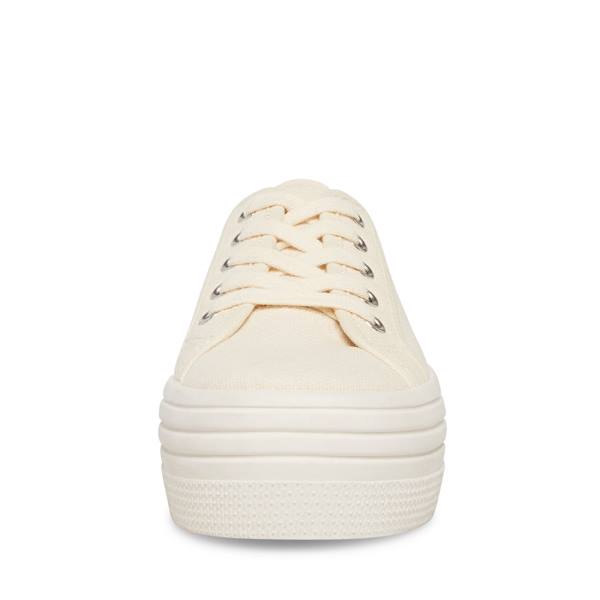 Steve Madden Bobbi 30 Bone Women's Sneakers Beige | SM-165FC