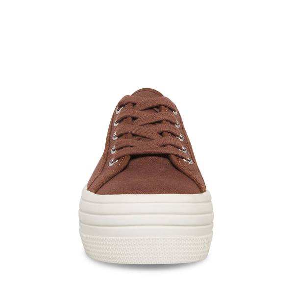 Steve Madden Bobbi 30 Women's Sneakers Brown | SM-068AB