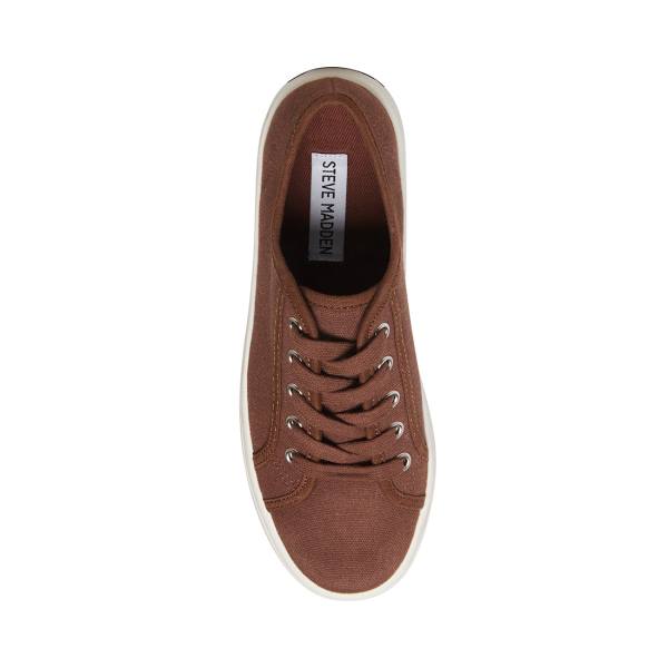 Steve Madden Bobbi 30 Women's Sneakers Brown | SM-068AB