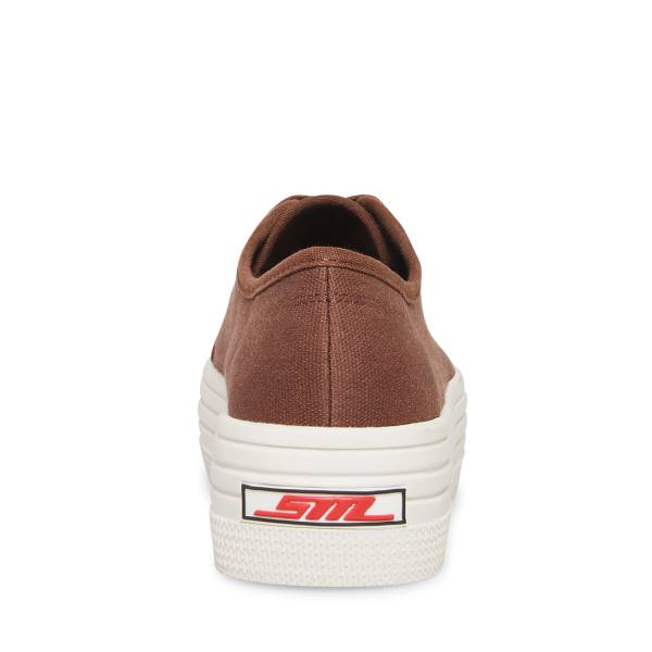 Steve Madden Bobbi 30 Women's Sneakers Brown | SM-068AB