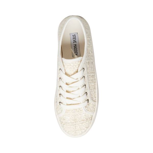 Steve Madden Bobbi 30 Women's Sneakers Beige Multicolor | SM-143FP