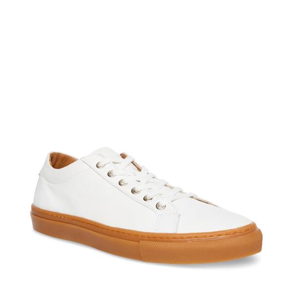 Steve Madden Bolo-g Men's Sneakers White Multicolor | SM-263OJ