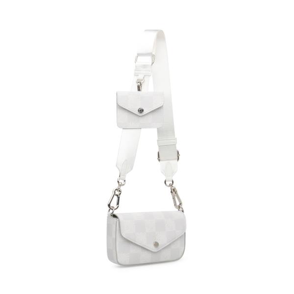 Steve Madden Bperks Women's Shoulder Bags White | SM-321VX