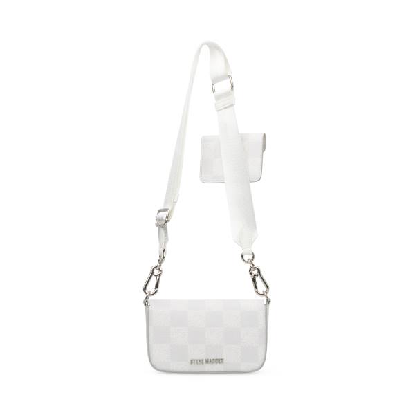 Steve Madden Bperks Women's Shoulder Bags White | SM-321VX