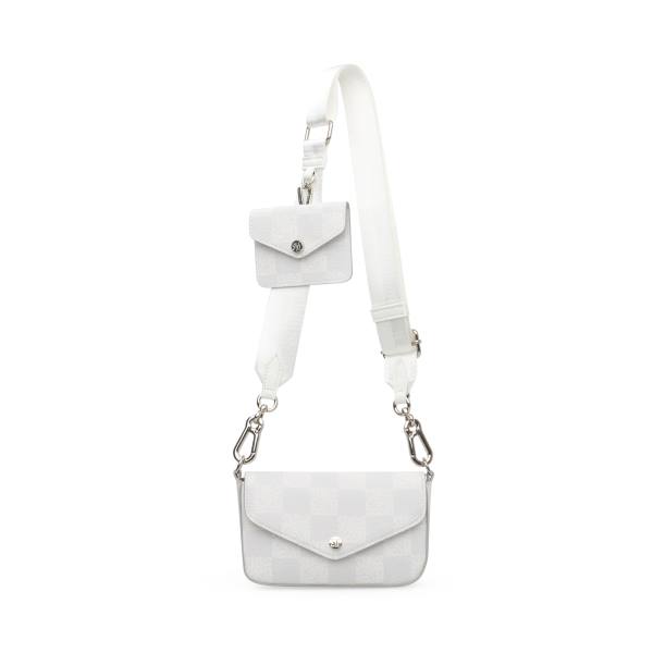 Steve Madden Bperks Women\'s Shoulder Bags White | SM-321VX