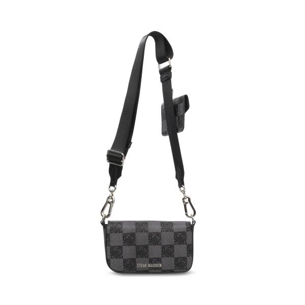 Steve Madden Bperks Women's Shoulder Bags Black | SM-914LH