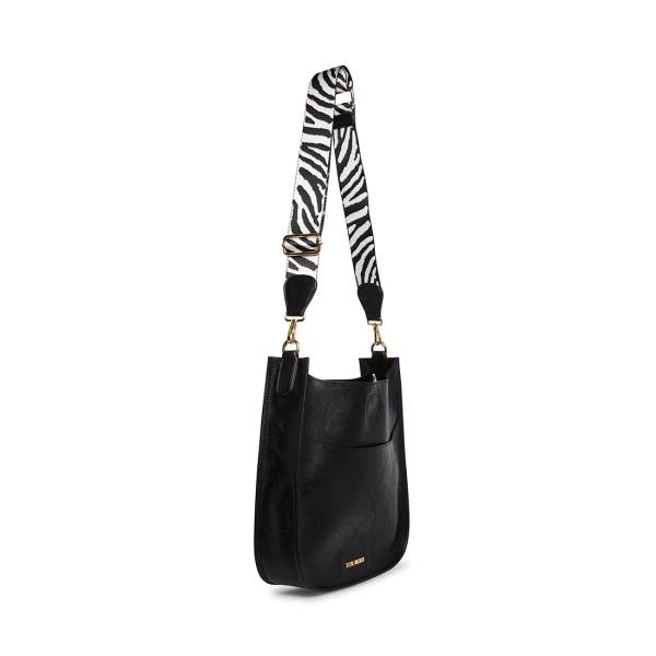 Steve Madden Brayaa Women's Shoulder Bags Black | SM-427SI